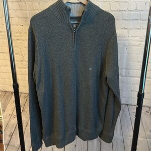 Half zip pullover sweater